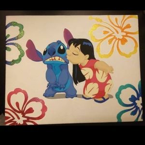 Original Lilo & Stitch Painting